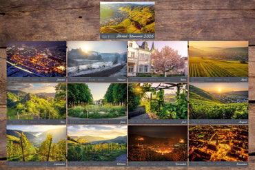 Monatskalender "Ahrtal Momente" 2026 - kleines A4 Format